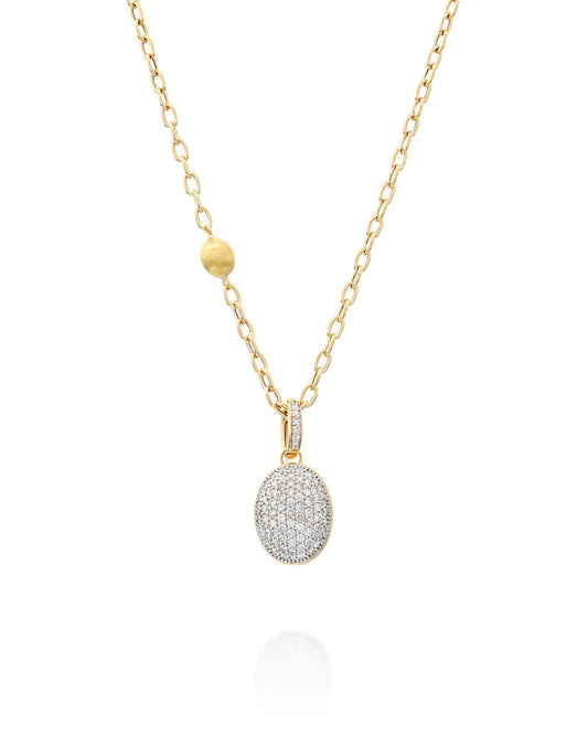 תליון Nanis Boules משובץ יהלומים - MEDIUM