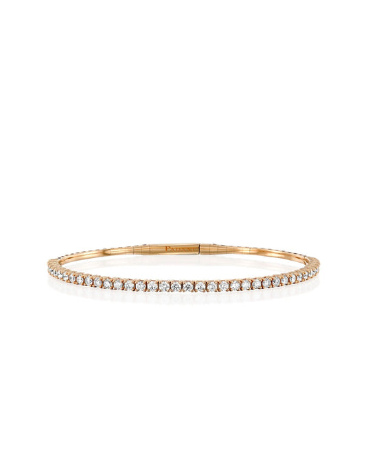Flexibale Tennis Bracelet - 1.3 CT