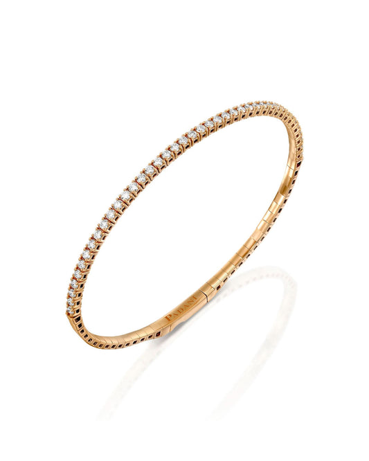Flexibale Tennis Bracelet - 0.95 CT