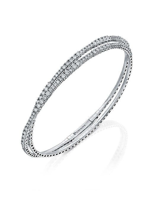 Double Tennis Flex Bracelet