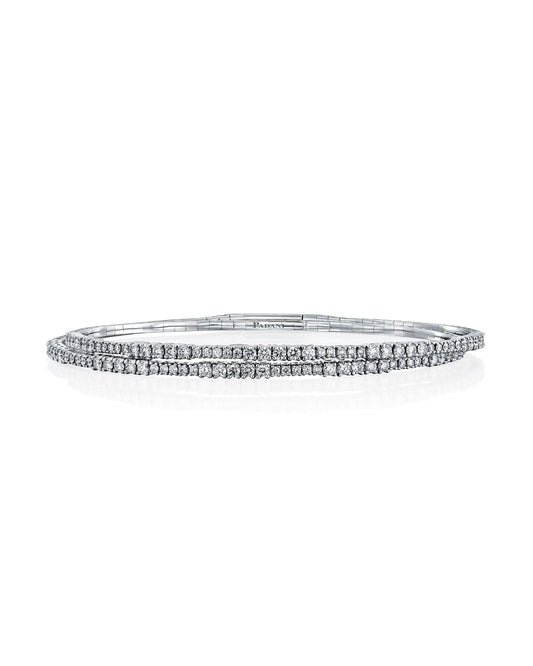 Double Tennis Flex Bracelet