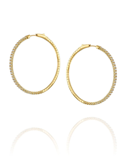 Hoop earrings - 45mm