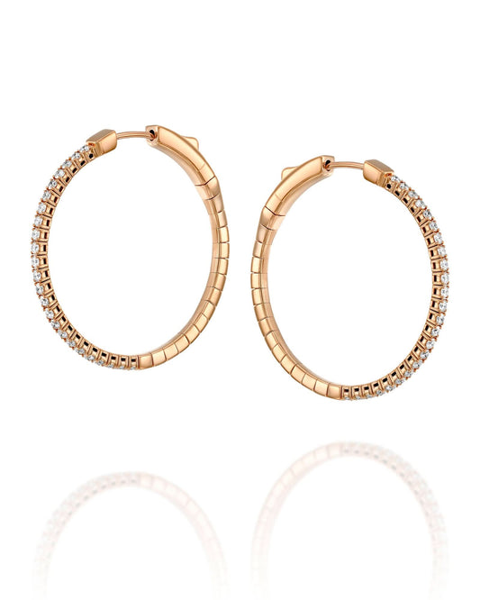 Hoop earrings - 30mm