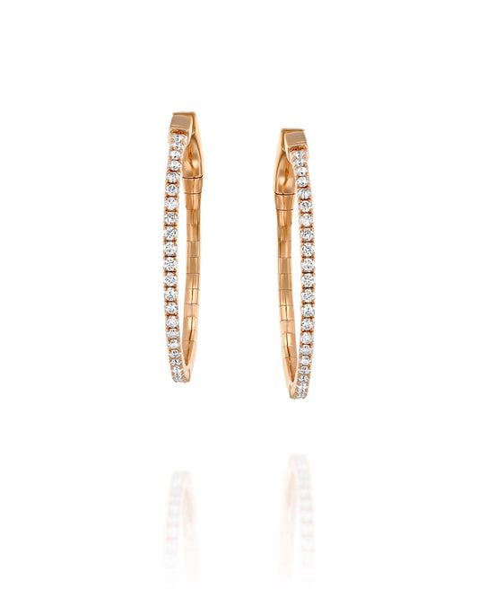 Hoop earrings - 30mm