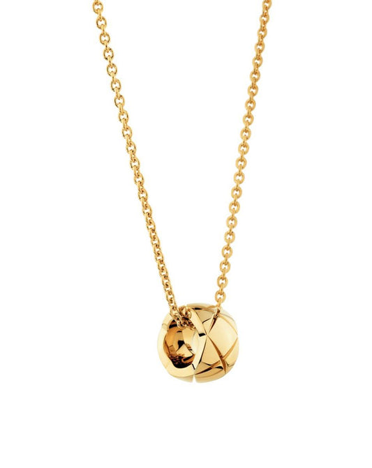 COCO CRUSH YELLOW GOLD NECKLACE