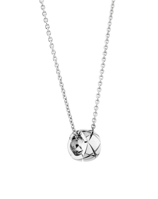COCO CRUSH WHITE GOLD NECKLACE