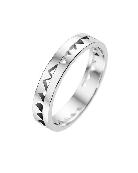 Akillis ring in white gold
