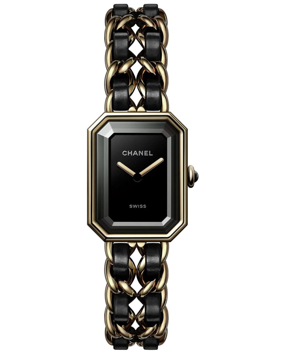 Steel case coated with 18K yellow gold (0.1 micron)