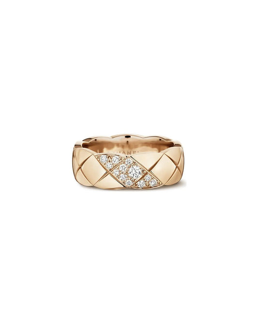 Coco Crush Ring Quilted Motif