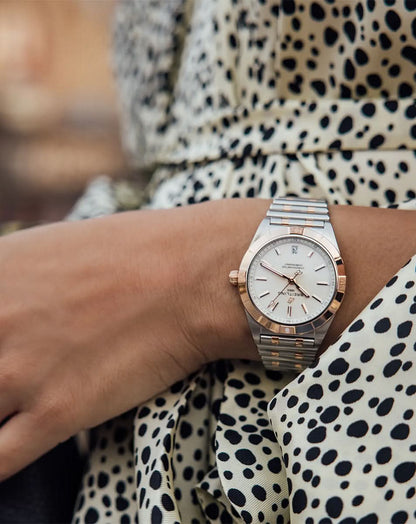 STEEL & ROSE GOLD